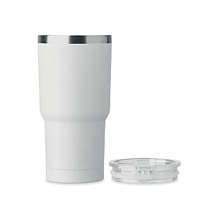 Double wall tumbler 550ml, white