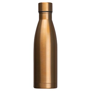 Double wall vacuum bottle