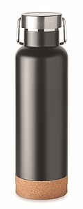 Double wall vacuum insulated flask