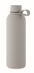 Double wall vacuum insulating bottle