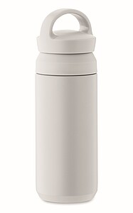 Double wall vacuum insulating bottle