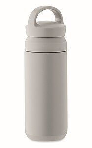 Double wall vacuum insulating bottle