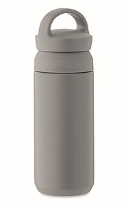 Double wall vacuum insulating bottle