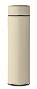 Double wall vacuum insulating bottle