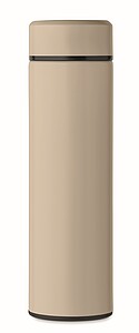 Double wall vacuum insulating bottle