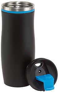 Double-walled travel mug DARK CREMA