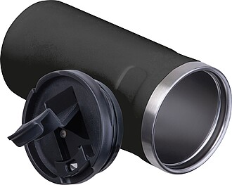 Double walled tumbler, 450 ml, black