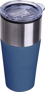 Double walled tumbler, 600 ml, navy heather