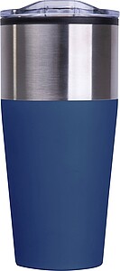 Double walled tumbler, 600 ml, navy heather