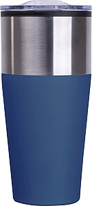Double walled tumbler, 600 ml, navy heather