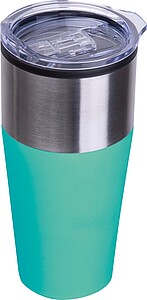Double walled tumbler, 600 ml, turquoise