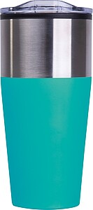 Double walled tumbler, 600 ml, turquoise