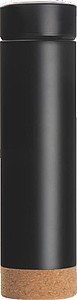 Double-walled vacuum drinking bottle