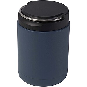 Doveron 500 ml recycled stainless steel insulated lunch pot, ice blue