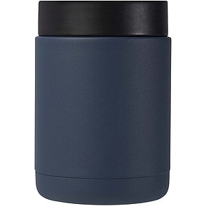 Doveron 500 ml recycled stainless steel insulated lunch pot, ice blue