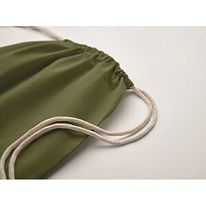 Drawstring bag Fairtrade 180gr, dark green
