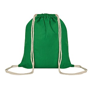 Drawstring bag, light green