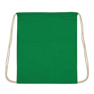 Drawstring bag, light green
