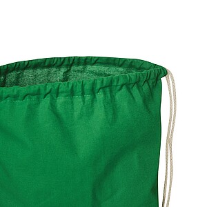 Drawstring bag, light green