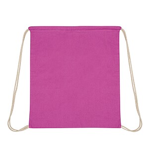 Drawstring bag, pink