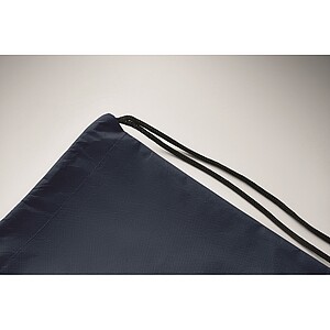 Drawstring bag RPET non-woven, blue
