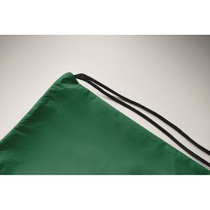 Drawstring bag RPET non-woven, dark green