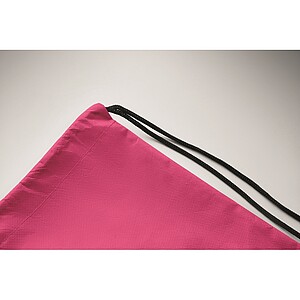 Drawstring bag RPET non-woven, fuchsia