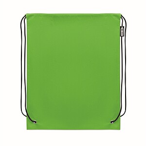 Drawstring bag RPET non-woven, lime