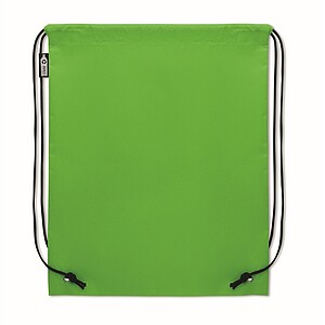 Drawstring bag RPET non-woven, lime