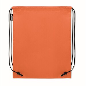 Drawstring bag RPET non-woven, orange