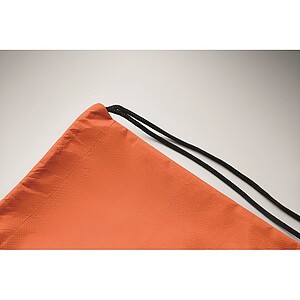 Drawstring bag RPET non-woven, orange