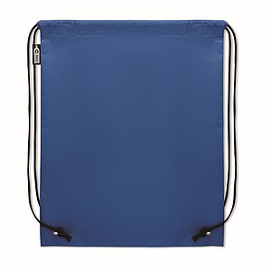 Drawstring bag RPET non-woven, royal blue