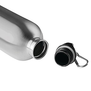 Drinking bottle 400 ml, silver