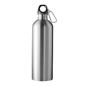 Drinking bottle 750 ml, silver