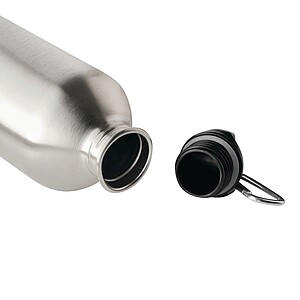 Drinking bottle 750 ml, silver