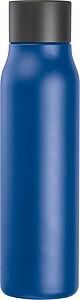 Drinking bottle with carabiner, 600ml, blue