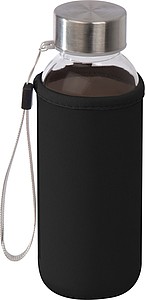 Drinking bottle with neoprene sleeve