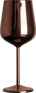 Drinking cup with copper, 500ml, pink