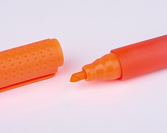 Dual-color highlighter, orange