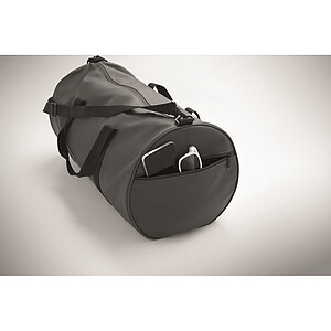 Duffle bag in 600D RPET, stone grey