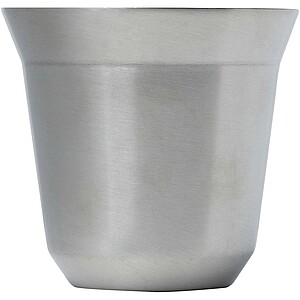 Duo 80 ml RCS certified stainless steel espresso cup set, silver