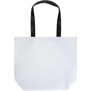 Duo GRS recycled double-laminated oversized tote bag 30L, white