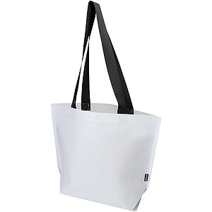 Duo GRS recycled double-laminated tote bag 18L, white