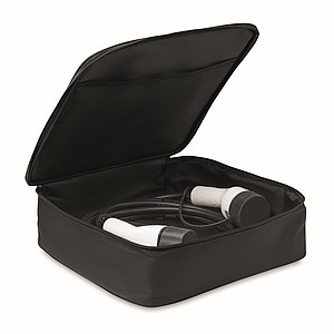 Durable padded charging cable storage bag