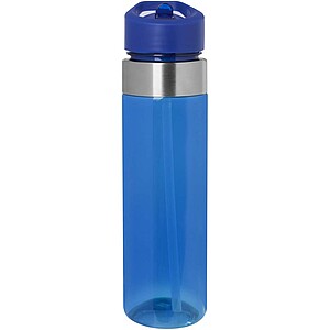 Dylan 650 ml Tritan water bottle with flip spout lid, blue