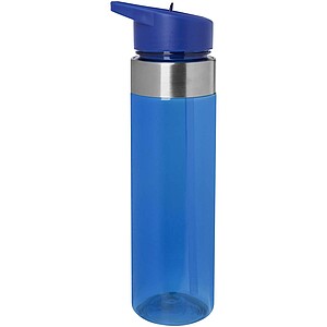 Dylan 650 ml Tritan water bottle with flip spout lid, blue