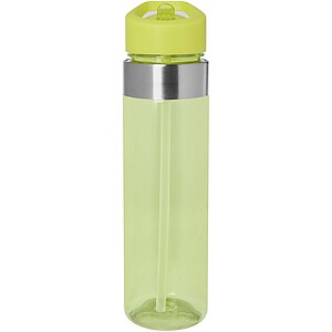 Dylan 650 ml Tritan water bottle with flip spout lid, lime