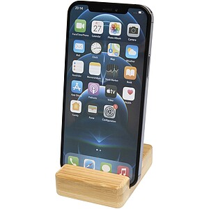 Ebla bamboo phone stand, wood