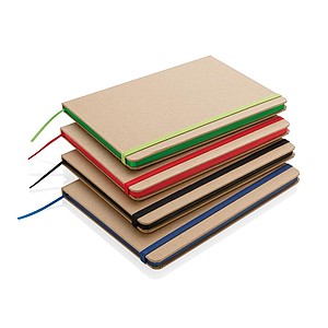 Eco-friendly A5 kraft notebook, black
