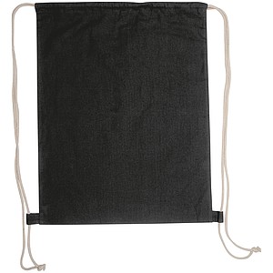 ECO Tex certified Gymbag from environmentally friendly cotton (140g/m)